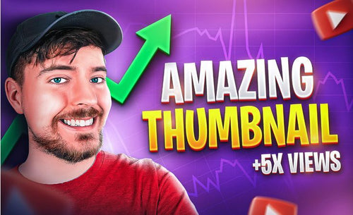 Custom Thumbnail Design for YouTube, Instagram & Ads